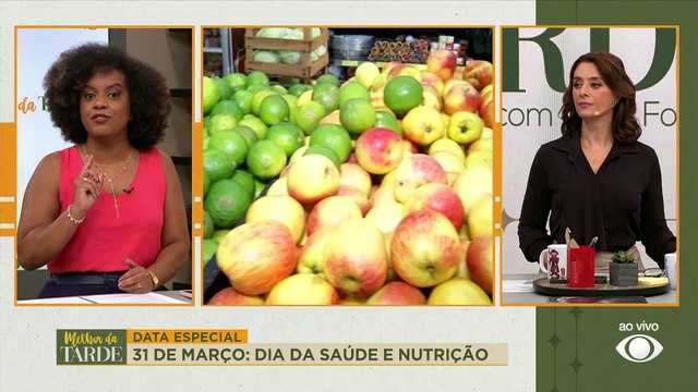31 de março é o DIA DA SAÚDE E DA NUTRIÇÃO | Melhor da Tarde