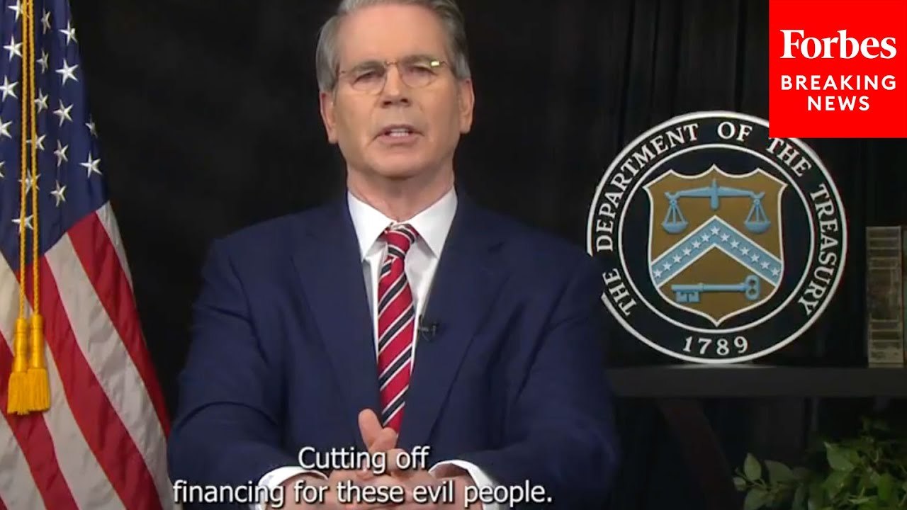 Treasury Sec. Bessent Announces Sanctions Against Financiers Of Major Drug Cartel