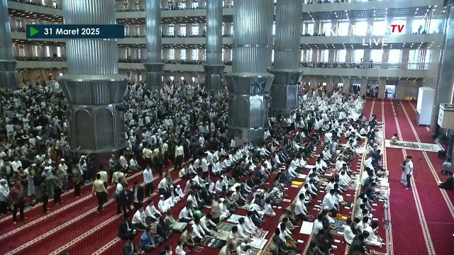 [FULL] Presiden Prabowo, Gibran hingga Jusuf Kalla Salat Eid 1446 H di Masjid Istiqlal Jakarta