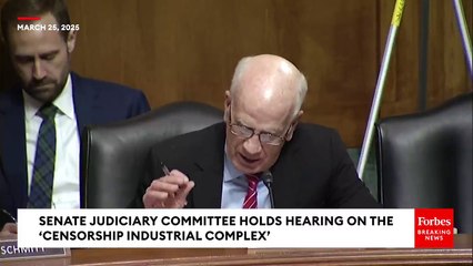 Peter Welch: This Is How Trump Administration Is Engaged In 'Real Suppression' Of Free Speech