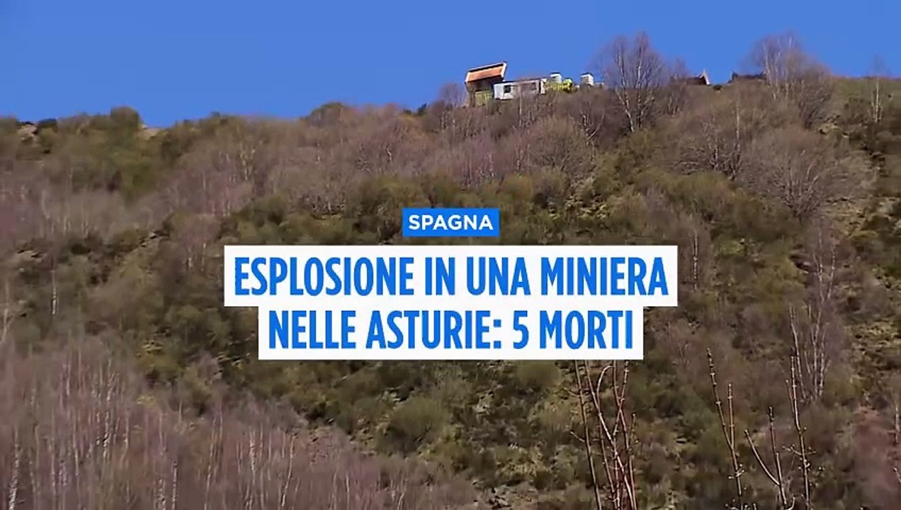 Spagna, esplosione in miniera: cinque morti e diversi feriti