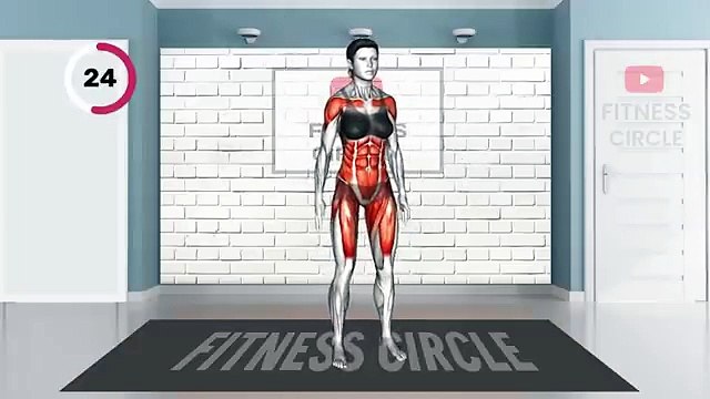 🔥Burn Belly Fat & Lose Weight In 30 Min Of Daily Standing Exercises | 2 Week Challenge (Part 2)