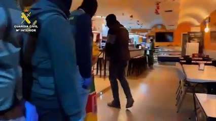 Operación antidroga en Burgos