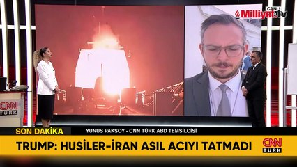 Trump'tan 'savaş' açıklaması! İran ve Husiler'i hedef aldı: Asıl acıyı tatmadılar