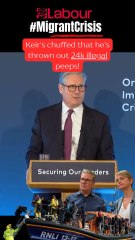 Sir Keir says an extra £3 million will boost the Crown Prosecution Service's (CPS) capacity to prosecute smugglers‼️