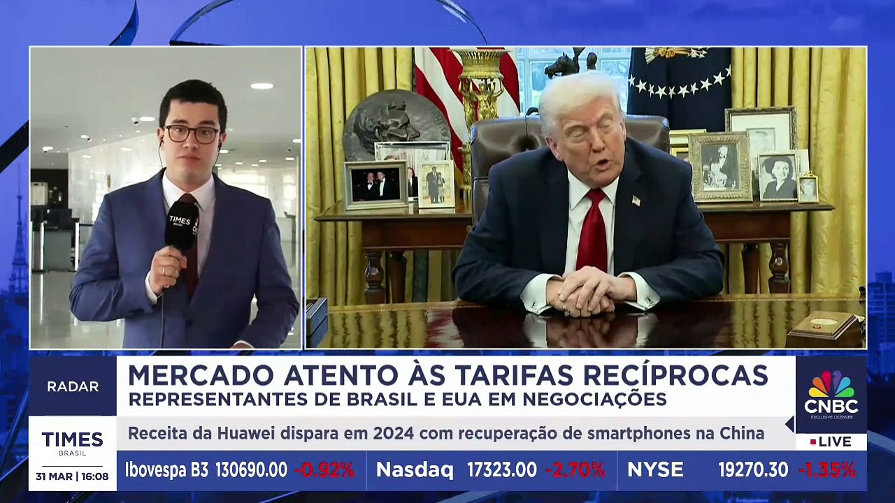 Brasil tenta evitar novas tarifas dos EUA enquanto Trump endurece negociações; Julia Lindner comenta