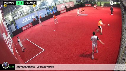 Faute de Jordan - Us Stade Pierre