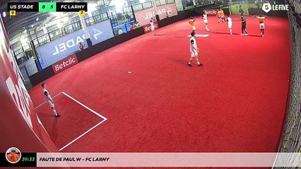 Faute de Paul W - Fc Larny