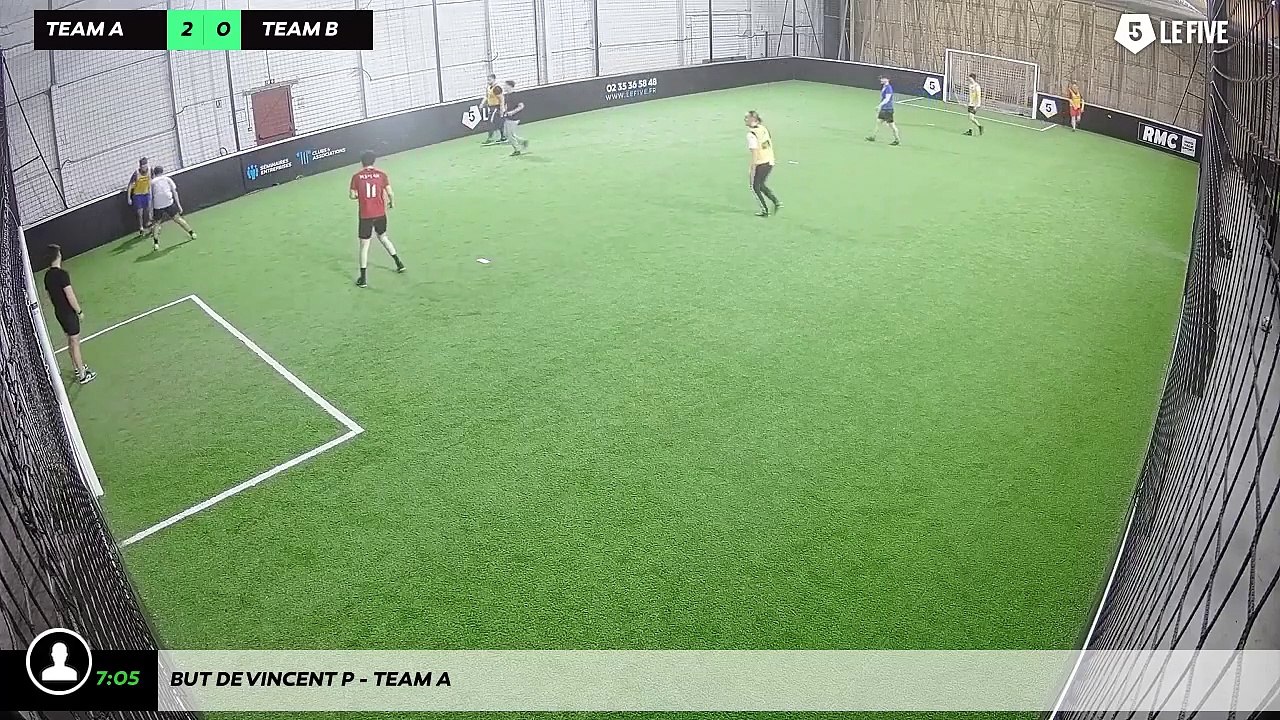But de Vincent P - Team A