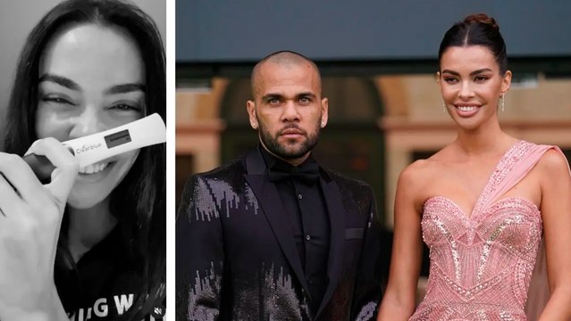 Joana Sanz, esposa de Dani Alves, anuncia que está embarazada