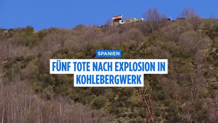 Mindestens 5 Tote und mehrere Verletzte: Explosion in der Mine von Cerredo in Spanien