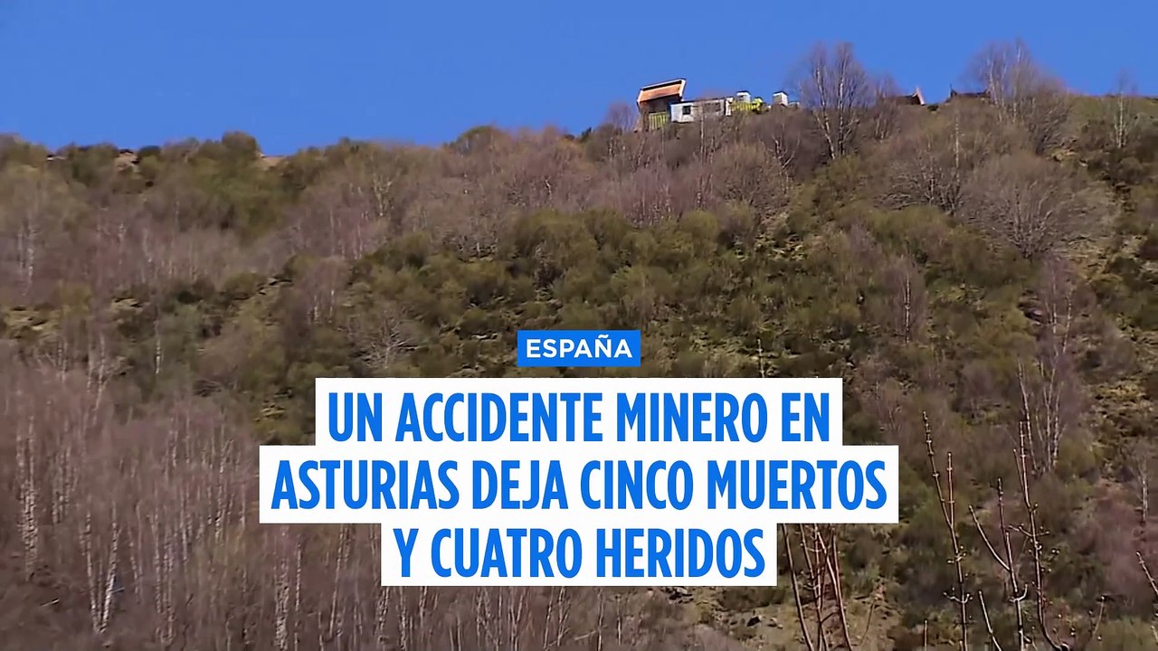 Una explosión en la mina de Cerredo en Asturias deja al menos 5 muertos y varios heridos
