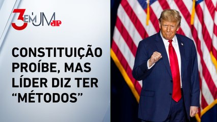 Donald Trump não descarta tentar um terceiro mandato nos EUA: “Não estou brincando”