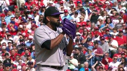 MLB: Germán Márquez blanquea a Filadelfia en su primera apertura