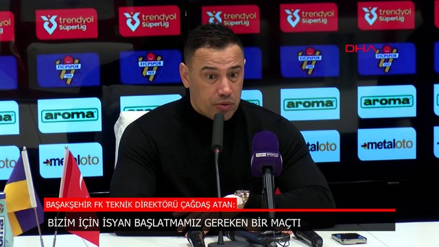 Çağdaş Atan: İsyan başlatmamız gereken bir maçtı