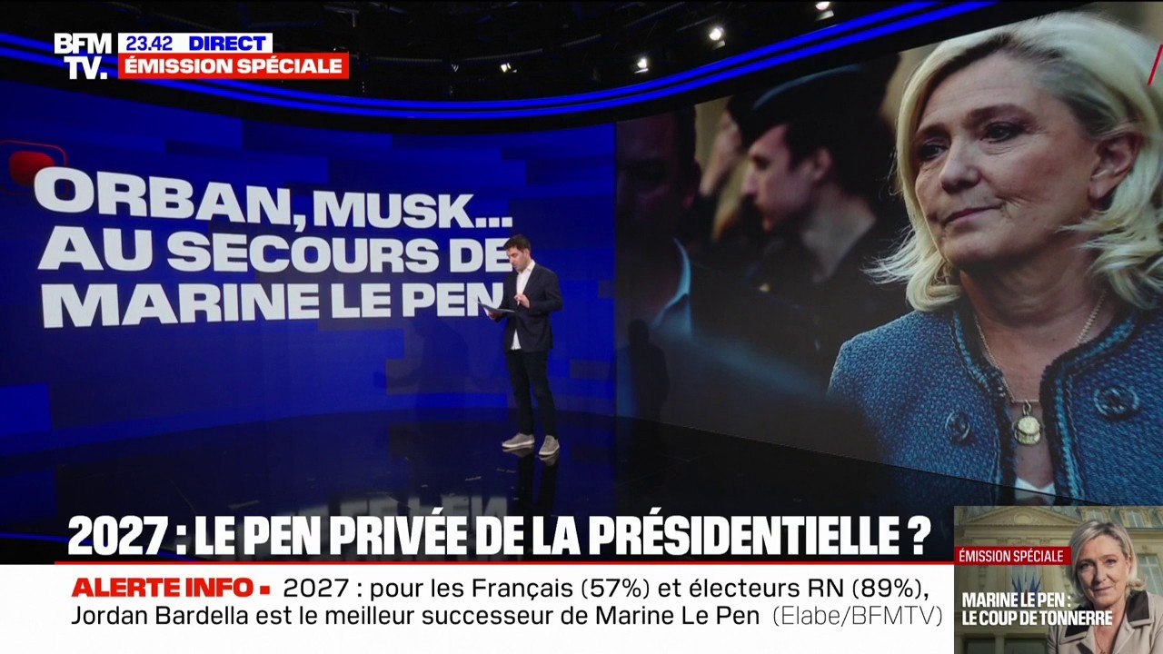 Procès RN: ces figures réactionnaires qui ont affiché leur soutien à Marine Le Pen