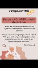 Doa Agar Terlindung Dari Penyakit 'AIN