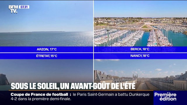 Pas loin du bonheur absolu : le retour du soleil et de la chaleur redonne le sourire sur tout le territoire