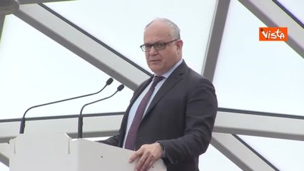 Roberto Gualtieri: «La quarta pista dell'Aeroporto di Fiumicino è un obiettivo che vogliamo realizzare»