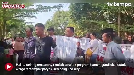 Turun ke Rempang, Iftitah Sulaiman Berdialog dengan Warga Penolak Transmigrasi