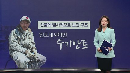 산불에 할머니 업고 뛴 외국인...장기체류 비자 검토 [앵커리포트] / YTN