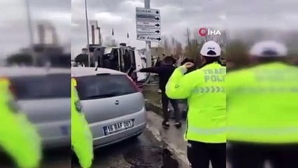 Bursa’da feci kaza kamerada