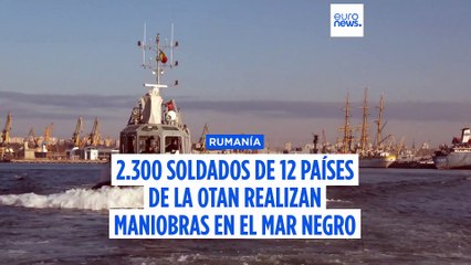 2.300 soldados de 12 países de la OTAN participan en un ejercicio militar en el mar Negro