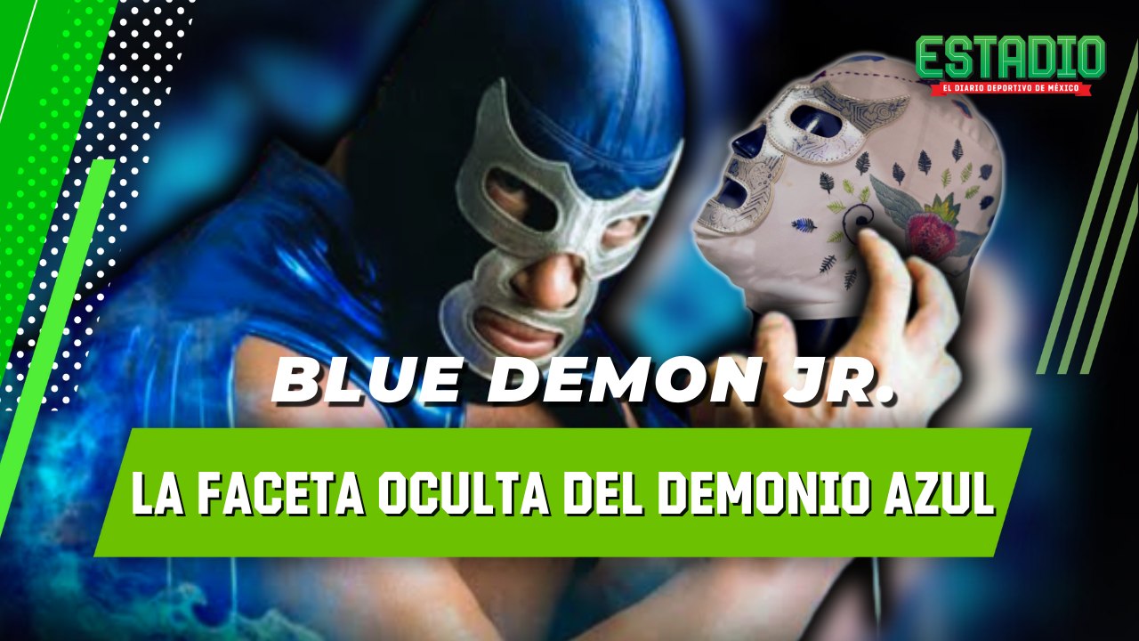 Blue Demon Jr.: El arte oculto detrás de la máscara