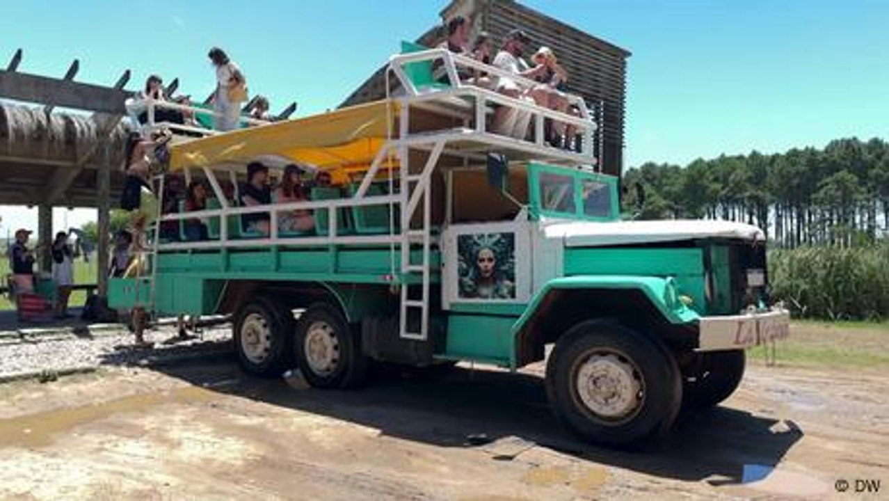 Uruguay's unique 6X6 beach buses