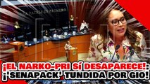 ¡EL PRI SÍ DESAPARECE PERSONAS! ¡’SENAPACK de ALITO’ DESTRUIDA x GEOVANNA x ATACAR a la PRESIDENTA!