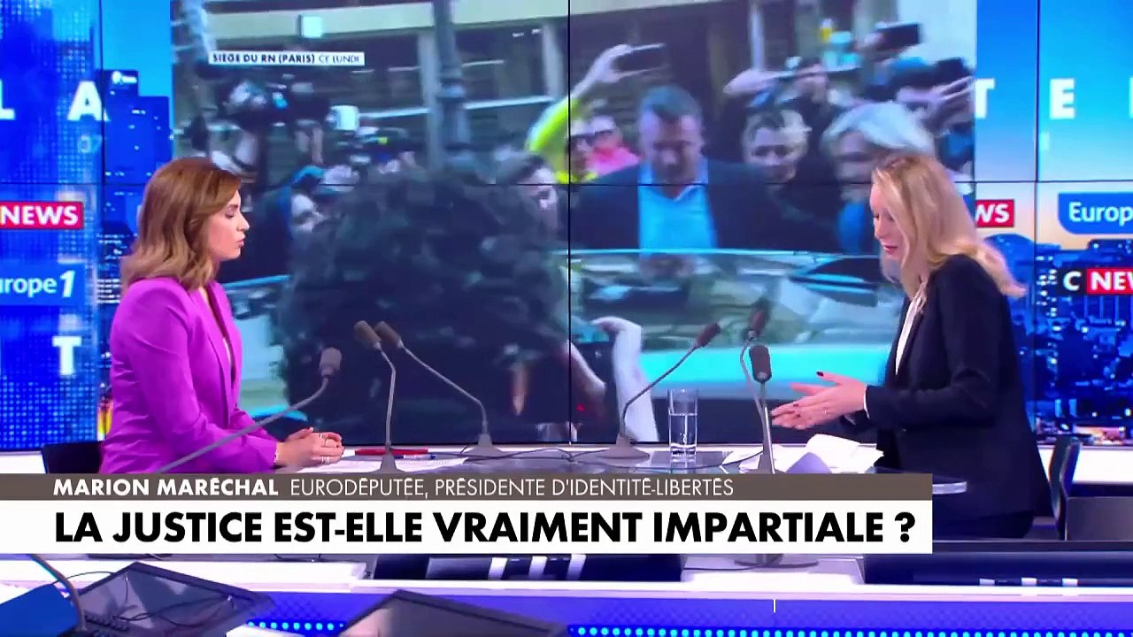 Condamnation de Marine Le Pen : Marion Maréchal dénonce «une dérive extrêmement grave de la magistrature de gauche»