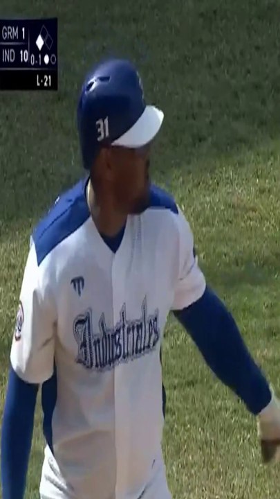 Con este batazo de Thomas dan kao a Granma. Serie elite beisbol en Cuba