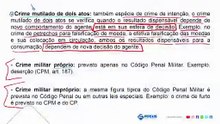 23 Classificação dos Crimes Parte IV