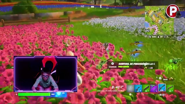 Mateo Vargas en la intensa lucha de Fortnite Bandidos ¡Sobrevivir o caer!