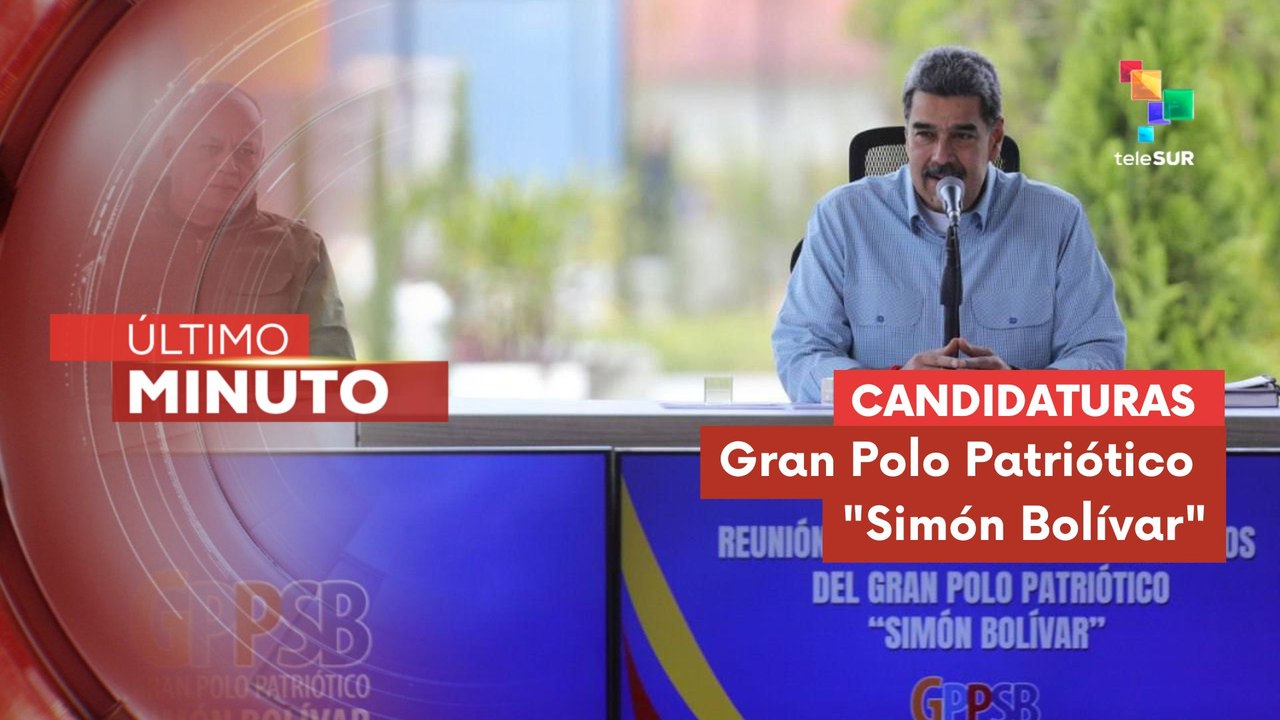 Reunión de trabajo con las candidatas y los candidatos del Gran Polo Patriótico "Simón Bolívar"