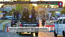 Inicia operativo permanente de seguridad en Chalco, Estado de México