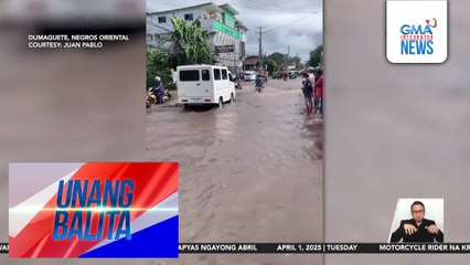 Ilang probinsiya, binaha dahil sa malakas na ulan kahapon | Unang Balita