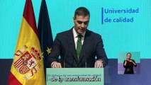Pedro Sánchez - Apostamos por la gran universidad pública estatal de nuestro país (31.03.25)