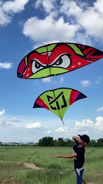 Idol học sinh thả diều sáo 3m5 cõng bộ sáo 13 quả chiến giông bãi diều Vĩnh Lộc A