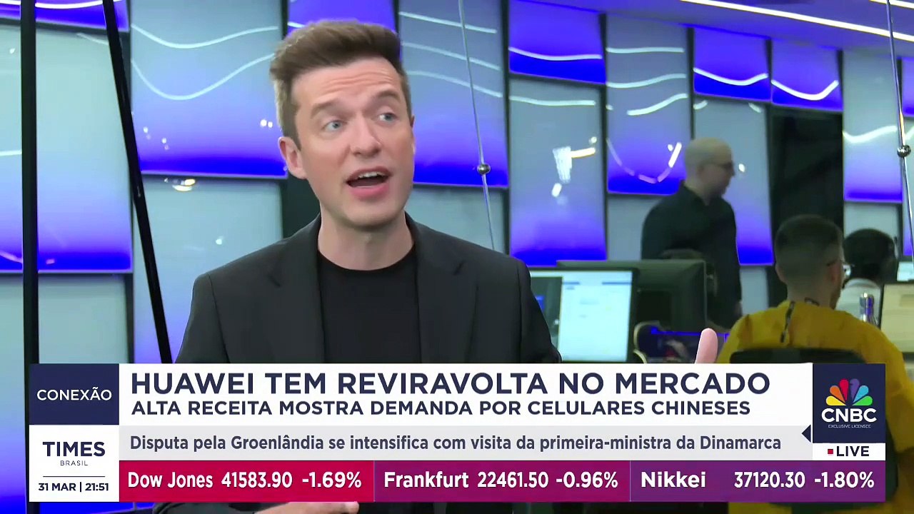 Receita da Huawei chega perto de recorde com alta dos smartphones na China; Arthur Igreja explica