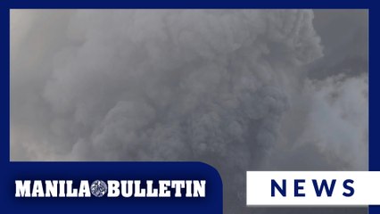 Kanlaon Volcano emits thick ash plumes