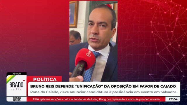 BRUNO REIS DEFENDE “UNIFICAÇÃO” DA OPOSIÇÃO EM FAVOR DE CAIADO