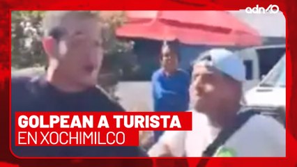 Remero en Xochimilco golpea a turista l Ciudad Desnuda