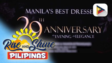 TALK BIZ | TV host at author na si Cory Quirino, present sa 29th Manila's Best Dressed