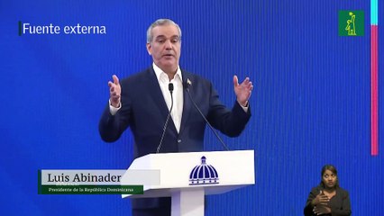 Abinader sobre el alza del dólar: "Me parece que ya hay una tendencia a la estabilización"