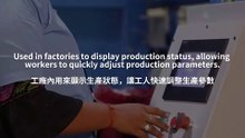 Industrial AIO touch computers for various fields