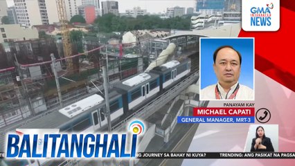 Panayam kay Michael Capati, General Manager, MRT-3 (April 1, 2025) | Balitanghali