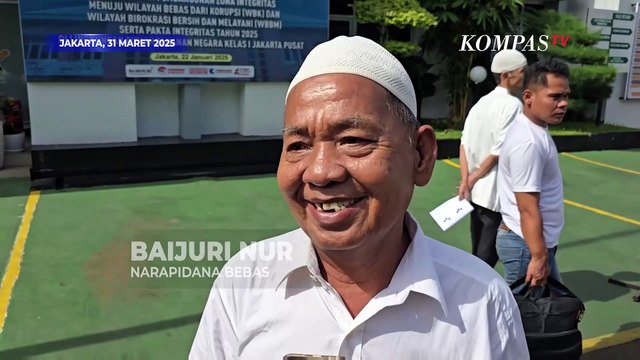 Momen Sujud Syukur Napi Rutan Salemba dapat Remisi Bebas Saat Idulfitri