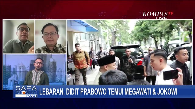 [FULL] Didit Prabowo Temui Megawati dan Jokowi saat Lebaran, Begini Kata Pengamat dan Jubir PDIP