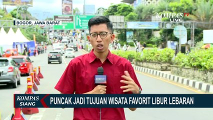 [FULL] Pantauan Lalu Lintas per Selasa 1 April 2025, Puncak Jadi Destinasi Favorit Lebaran